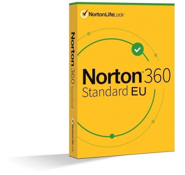 Антивірус Norton 360 Standard 10 GB на 1 Пристрій на 1 Рік, Європа EU